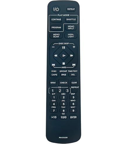 Amazon.com: RM-E195 Replace Remote Control fit for Sony CD Player